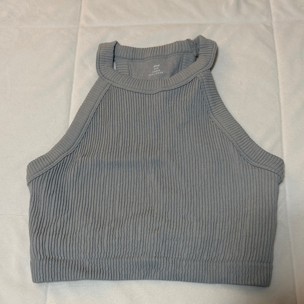 Aerie Ribbed Cropped Top